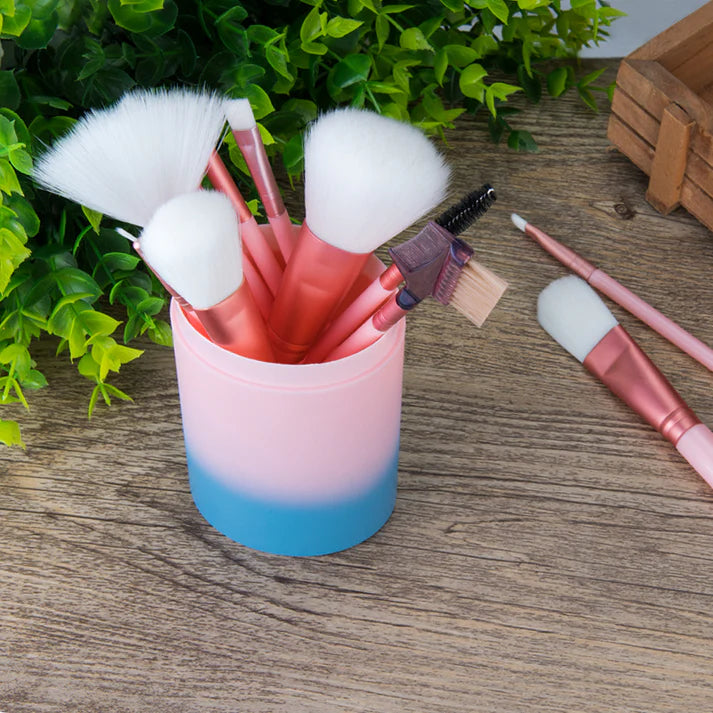 12 makeup brushes, 12 makeup brushes